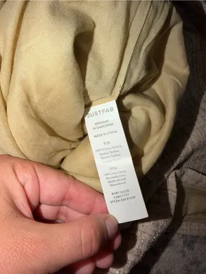 JustFab Linen Blend Tweed Shorts NWT XXL Beige Work Career thumbnail 5