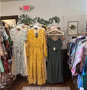 Boutique Mustard Floral Ruffle Maxi Dress – Size L thumbnail 3
