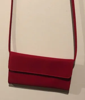 Red Envelope Style Crossbody Wallet Bag thumbnail 1