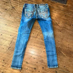 Rock Revival Dianeya ankle skinny western bling cowboycore jeans thumbnail 4