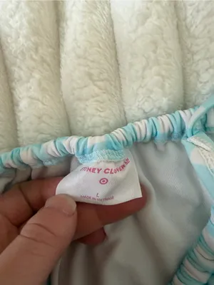 NWOT Stoney Clover lane target Blue Gingham Tie-Side Bikini Bottom thumbnail 2