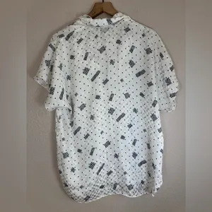 Vintage Miss Dior Christian Dior Pajamas Top size Small 70’s 80’s thumbnail 6