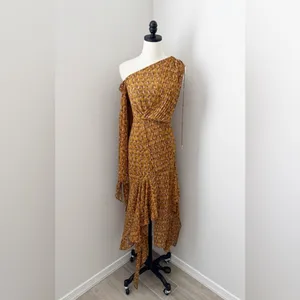 ACLER Aurora Dress in Amber Crescent Size 2 thumbnail 2