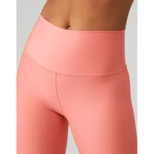 Alo 7/8 High-Waist Airlift Leggings Strawberry Lemonade Hi-Rise Tights Skinny S thumbnail 3