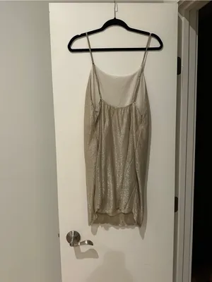 Audrey 3+1 Gold Slip Dress thumbnail 3