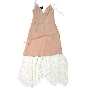 Lulu's One‎ Wish Handkerchief Dress White Lace Midi XS Cruise Wedding Event NWT thumbnail 13