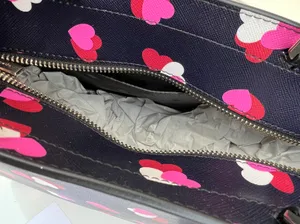 Kate Spade staci heart print medium satchel thumbnail 12