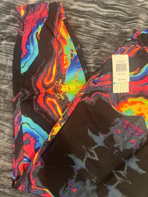 Multicolor Abstract Mens Joggers by drill clothing thumbnail 2