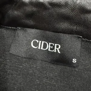 Cider Faux Leather Black Button Up Jacket Women’s Small thumbnail 2