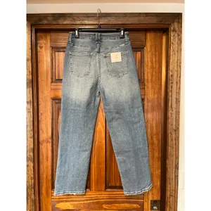 KANCAN ALONDRA HIGH RISE CROSS CROSS 90’s STRAIGHT JEAN SIZE 4 thumbnail 6