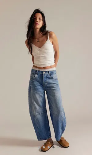 Free People Barrel Jeans We The Free thumbnail 5