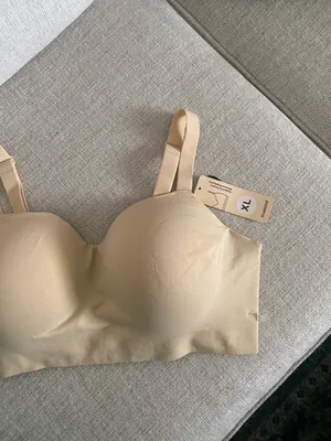 Nwt Truekind Supportive Comfort Wireless Shaping Bra Size Xl Beige thumbnail 3