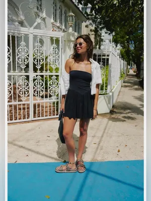 Free people Onda Drop-Waist Tube Mini Dress thumbnail 3