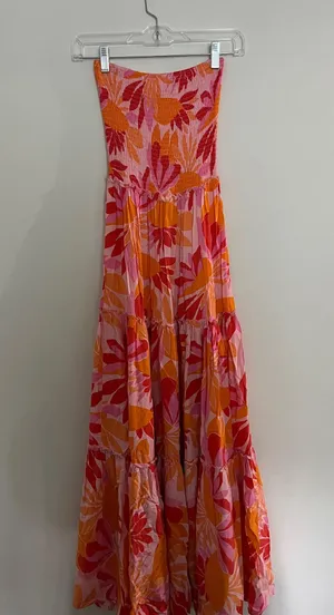 Abel The Label Maxi Dress Floral thumbnail 1