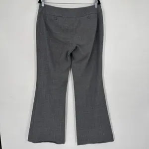 Express Design Studio Gray Wide Leg Trouser Pants Size 10 Career Editor‎ thumbnail 9