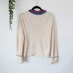 Scotch & Soda V-Neck Crochet Sweater Sz M thumbnail 3