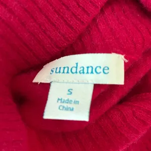 Sundance Magenta Pink 100% Cashmere‎ Cowl Neck Sweater Womens Small thumbnail 5