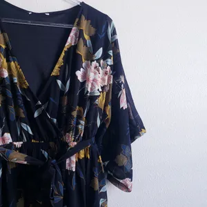 Baltic Born Kia Kimono Maxi Dress Short Sleeve New Without Tags Floral SOLD OUT thumbnail 5