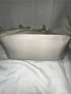 Cavalli Class Cream Shoulder Tote with Metallic Logo thumbnail 4