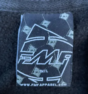 Intl Racing Motocross Black Graphic Zip Up Hoodie Sweater thumbnail 6