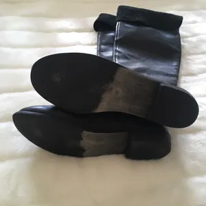 Guess Black Leather OTK Boots thumbnail 2