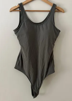 Olive Bodysuit Sz XXXL thumbnail 1