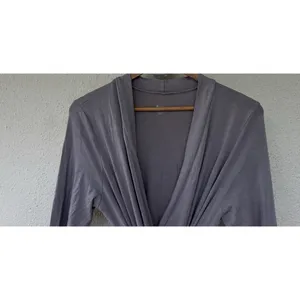 Kyte Living Women's XS/S Gray Bamboo Robe Baby Lounge Buttery Soft Lightweight thumbnail 2
