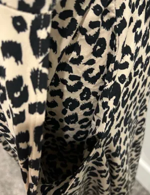 Leopard Print Dress Multiple Size M thumbnail 2