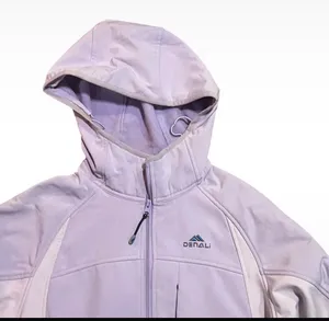 Denali Hooded Soft Shell Jacket Women’s Medium Purple Fleece Lined NWT Full Zip thumbnail 2