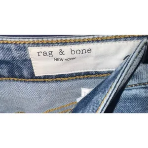 Rag & Bone Dre Low Rise Boyfriend Slim Jeans Women's 23‎ Cape Ankle Luxury thumbnail 7