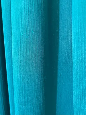 Maeve La Habana Dress Small Turquoise Ruffle V Neck Midi Curve Hem Anthropologie thumbnail 6