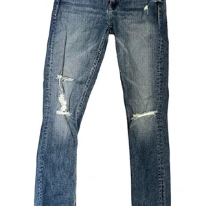 Mother the Mid Rise Dazzler Ankle Fray Jeans distressed medium wash cropped 26 thumbnail 2