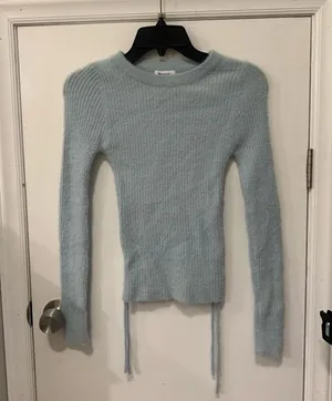 Princess Polly Jesica Sweater in Blue - size XS/Small thumbnail 7