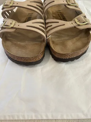 Birkenstock Granada Nuback Leather, Sand Castle, Size EU41/US10, NWT Display thumbnail 9