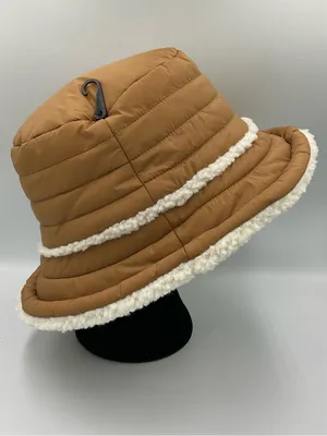 NWT UGG Women's Reversible AW Uggfluff Chestnut Bucket Hat Size L/XL thumbnail 4
