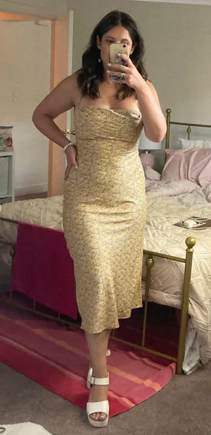 Urban Outfitters Satin Dress thumbnail 1