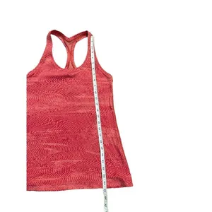 Lululemon racerback coral orange athletic tank‎ Orange Size 6 thumbnail 5