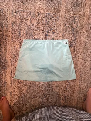 Adidas Mint Green ClimaCool Athletic Tennis Skirt Skort Size M thumbnail 6