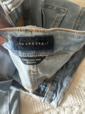 Aeropostale Jeans Skinny Ripped High-Rise Super thumbnail 3