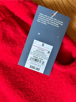 Universal Threads Red Knit Drawstring Joggers thumbnail 3