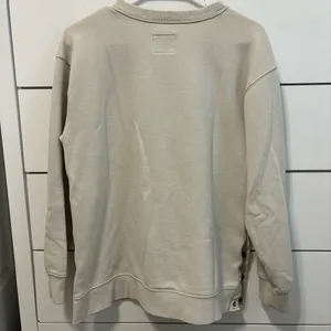 Abercrombie & Fitch Cream Crewneck Sweatshirt thumbnail 3