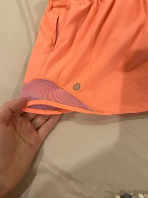Lululemon Coral 4” Hotty Hot low rise thumbnail 6
