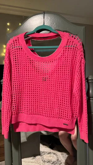 Roxy Crochet Sweater thumbnail 1