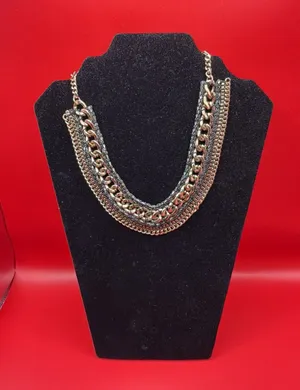 Layered Statement Necklace Multi thumbnail 1