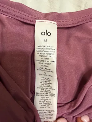 Alo standout cropped tank thumbnail 4