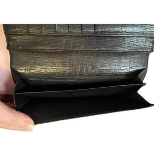 Gucci continental wallet lightning bolt in Navy w/COA vintage Rare thumbnail 10