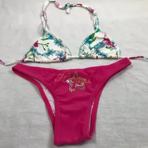 Recco Brazilian bright floral print bikini thumbnail 1