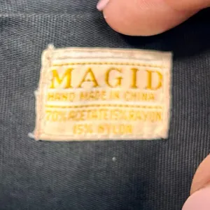 Vintage 70's Magid Handmade Black Velvet Formal Mini Bag thumbnail 7