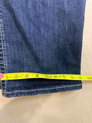 Ariat Indigo Boot-Cut Jeans with Embroidered Back Pockets thumbnail 8