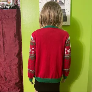 Christmas Sweater sequins L thumbnail 2